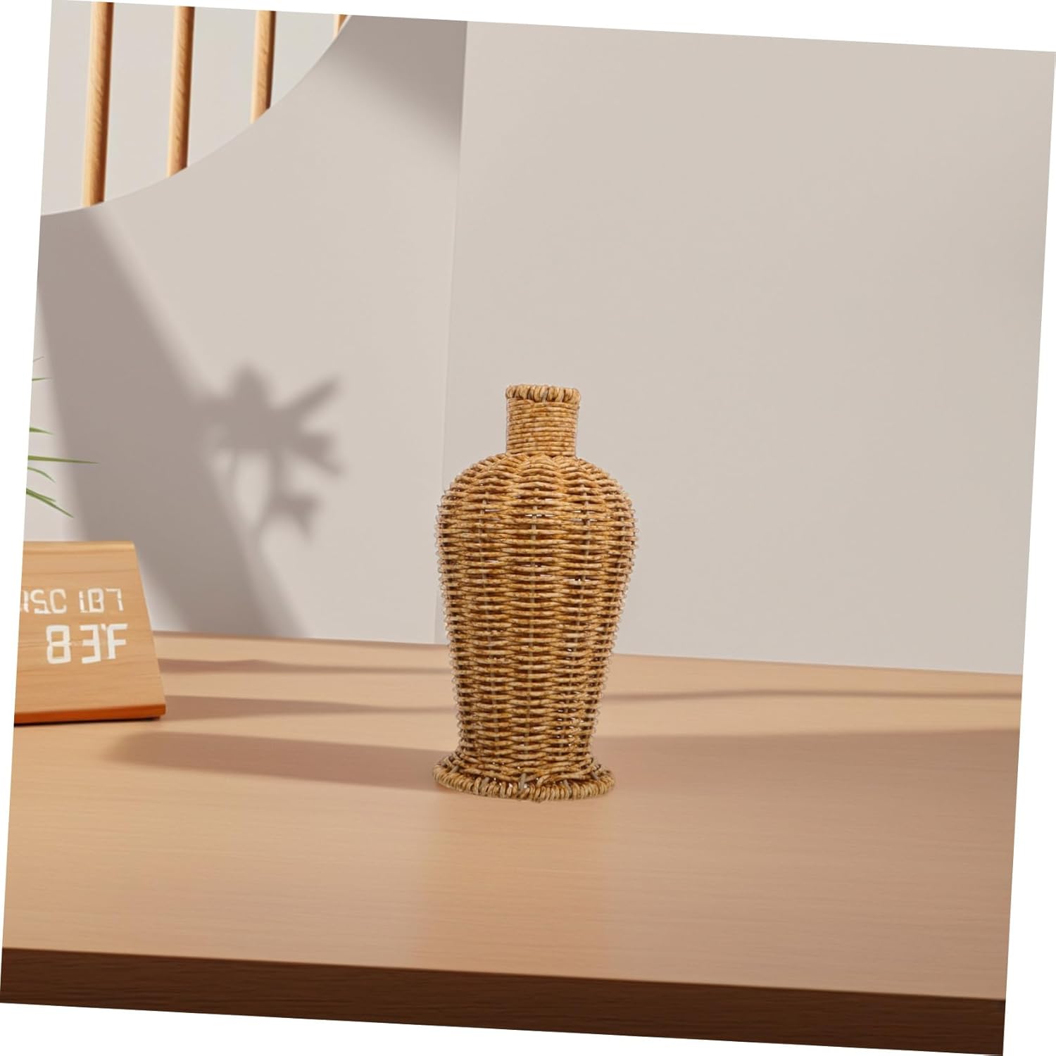 Modern Floral Vase Imitation Rattan Wedding Centerpiece