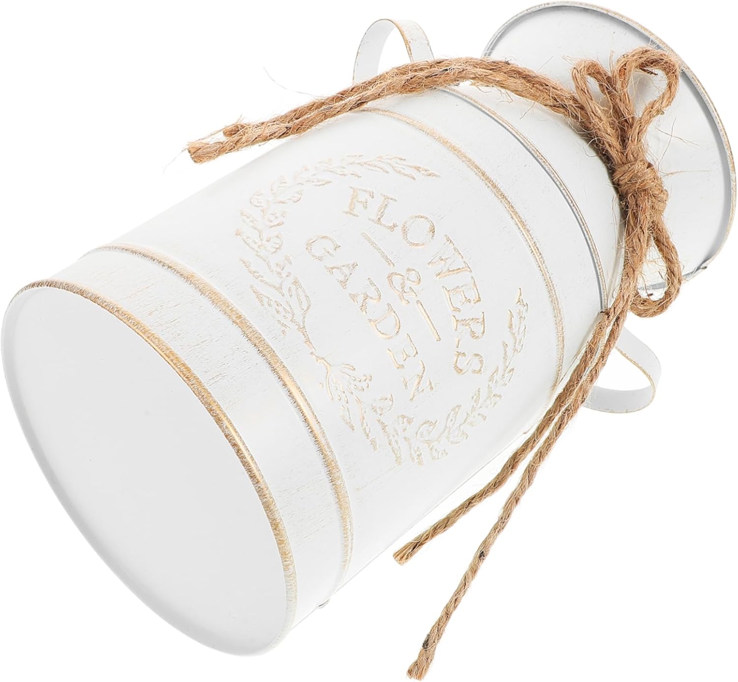 Vintage Milk Jug Flower Vase for Home Decor