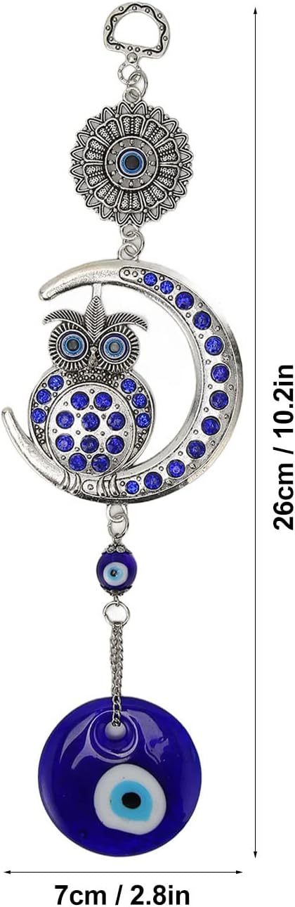 Pssopp Blue Evil Eye Charm Hanging Ornament