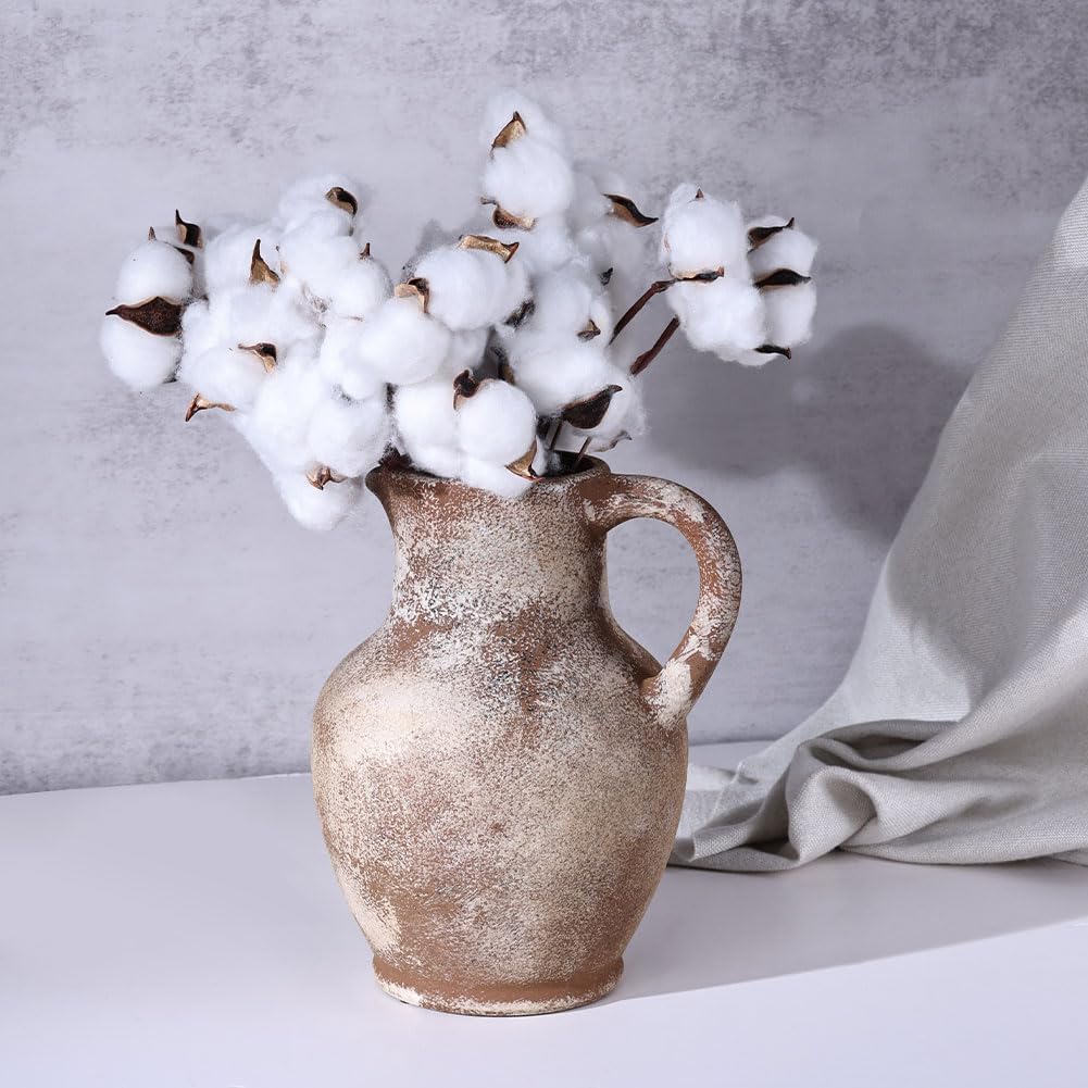 Rustic Farmhouse Ceramic Vase 81 Inch Tall