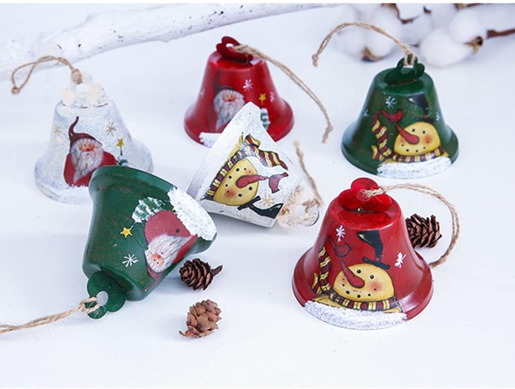 Handmade Rustic Christmas Bells Door Hanger Wreath Decoration