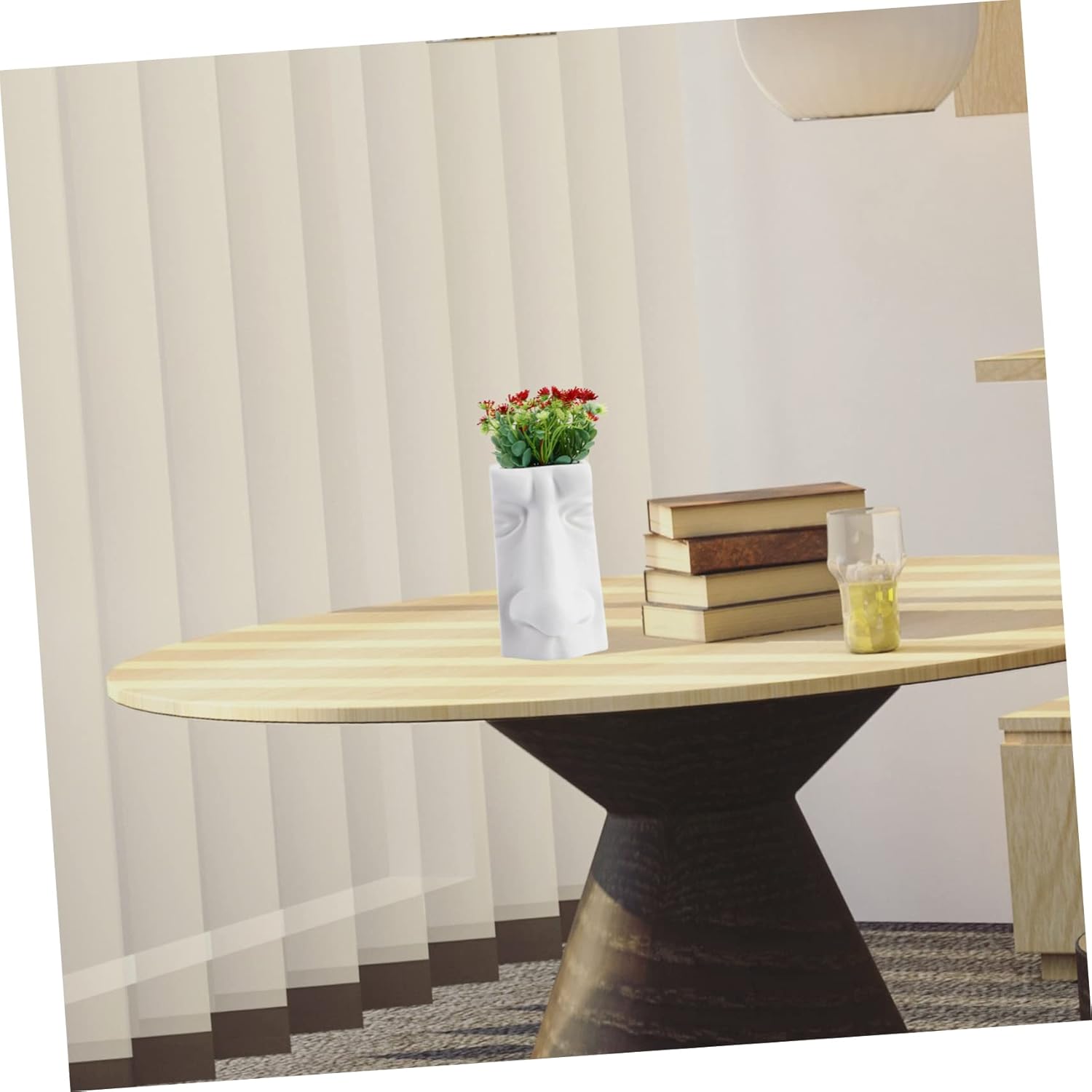 Elegant Ceramic Flower Vase for Home and Office Decor