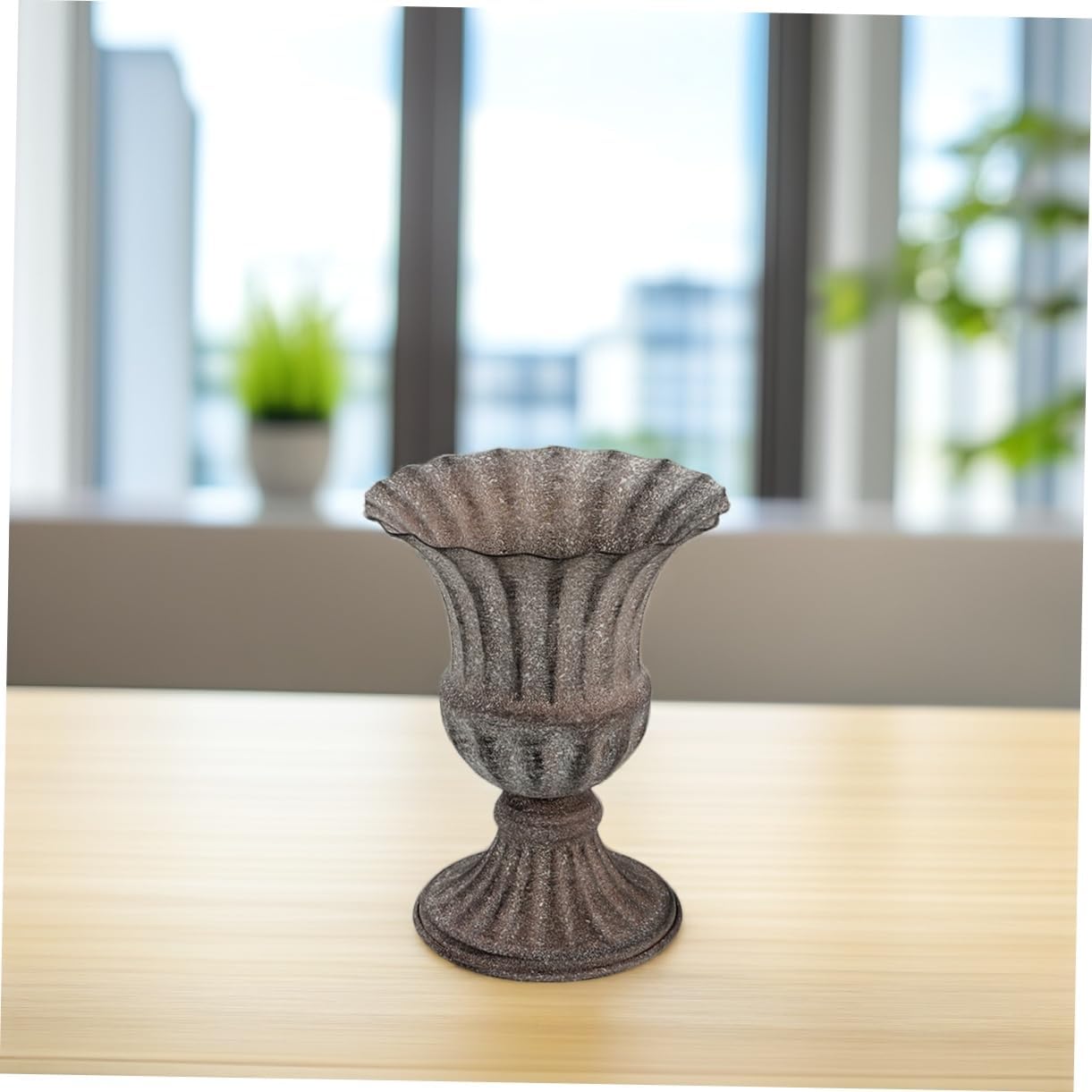 Vintage Metal Flower Vase for Home Decor and Wedding Centerpieces