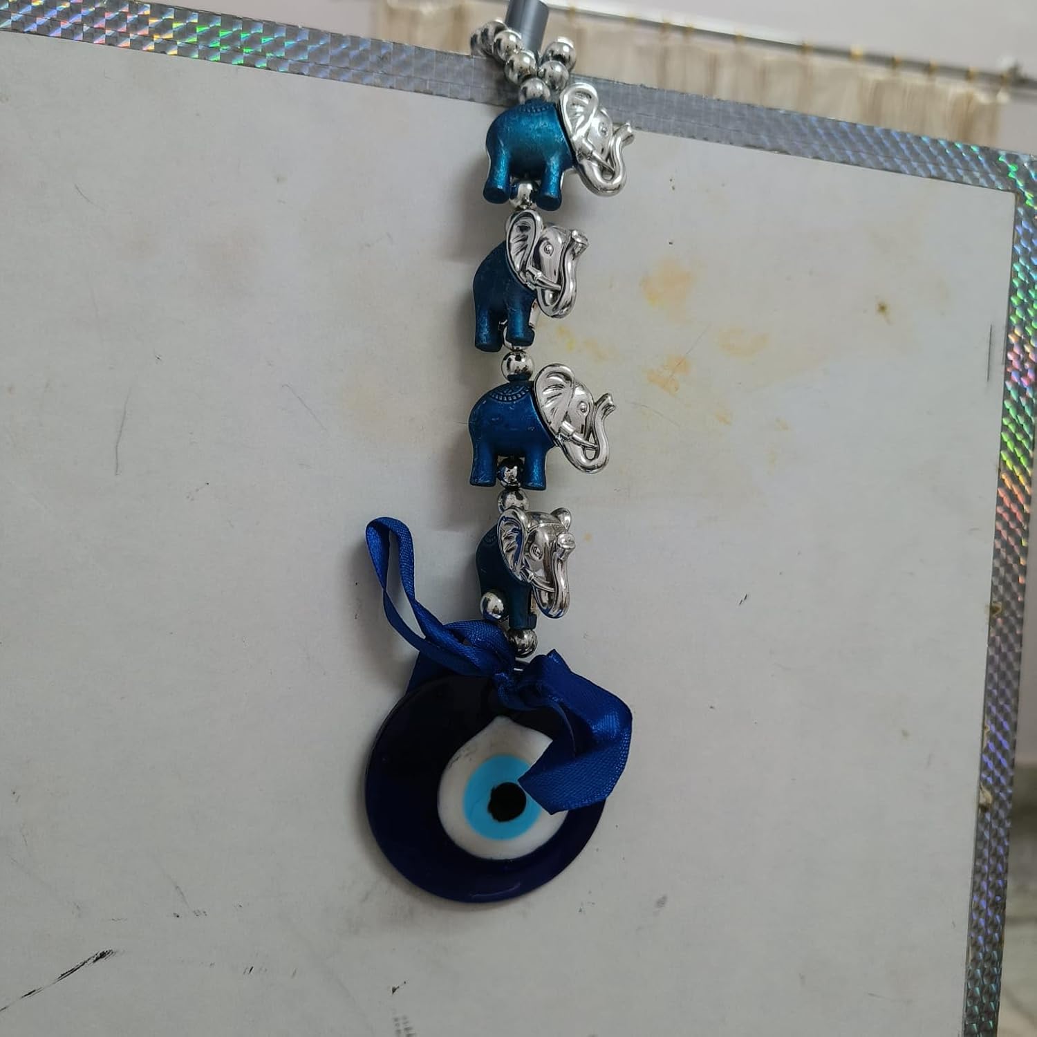 Blue Evil Eye Wall Hanging Pendant Decor for Home