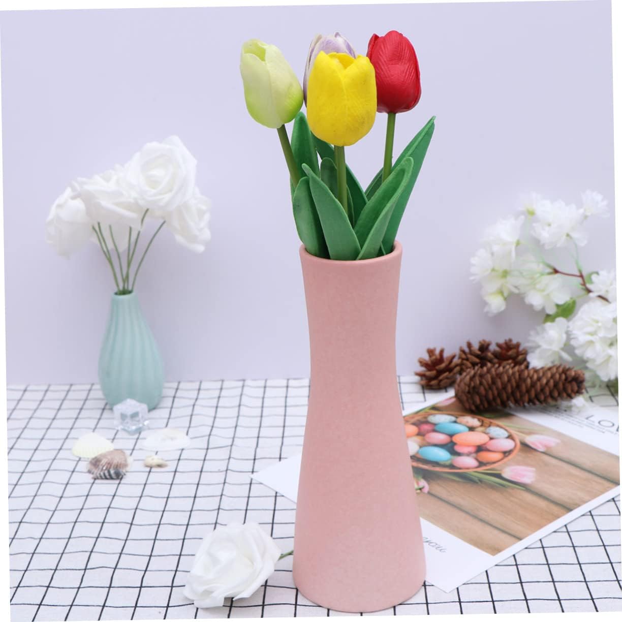 STOBAZA Modern Ceramic Vase for Home Office Hotel Decor