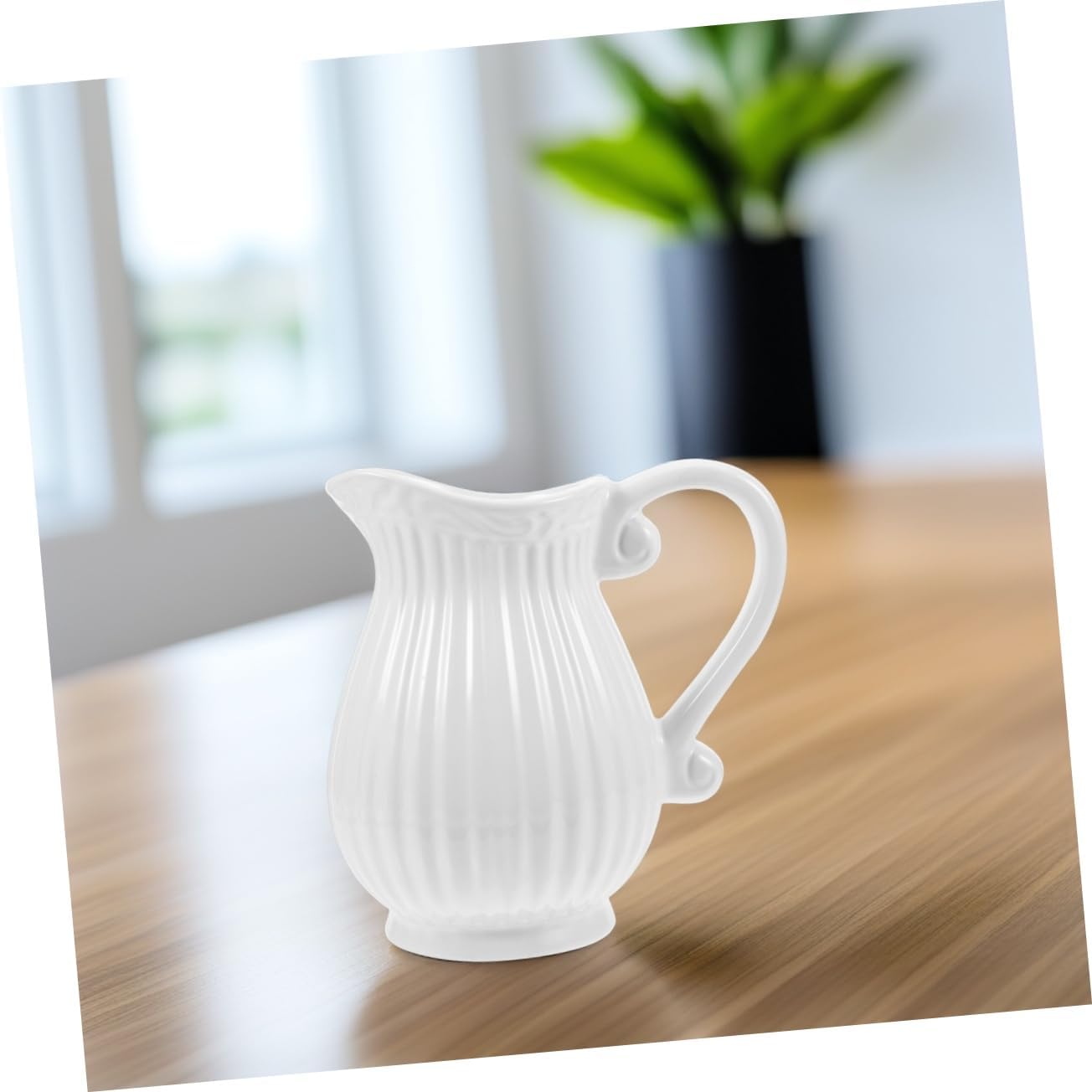 STOBAZA Ceramic Pitcher Vase for Home Decor 1