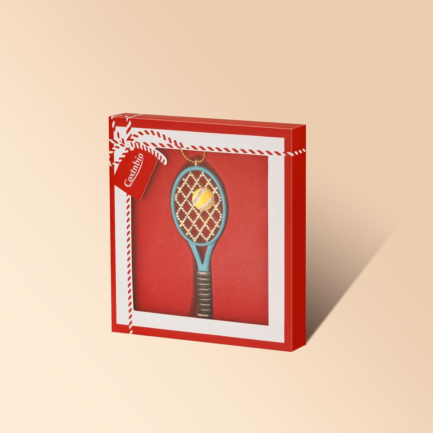 2025 Christmas Ornament Tennis Design Hanging Decoration
