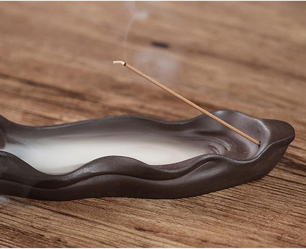 WALDOR Incense Burner Buddha Palm Handmade Holder
