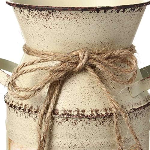 Shabby Metal Flower Vase for Home Decor Wedding Party