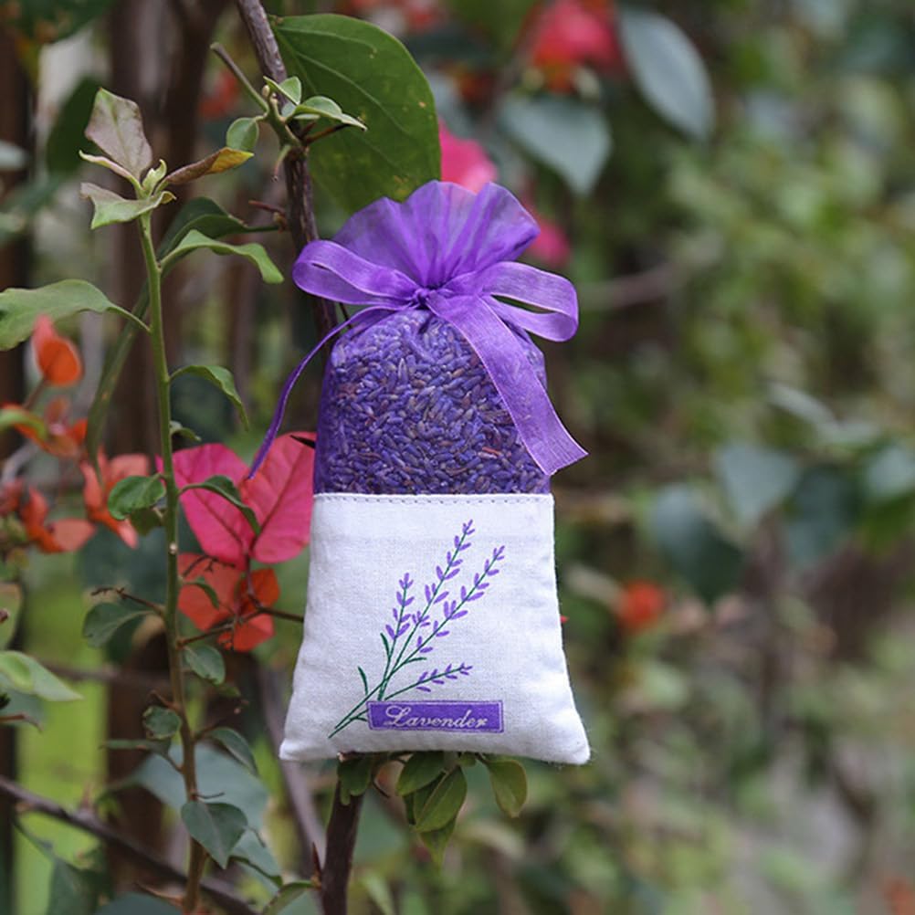 FOMIYES Lavender Sachets 30pcs Empty Gauze Bags