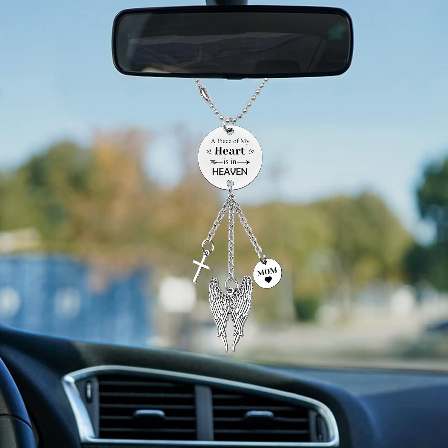 Mom Memorial Car Hanging Ornament Sympathy Gift