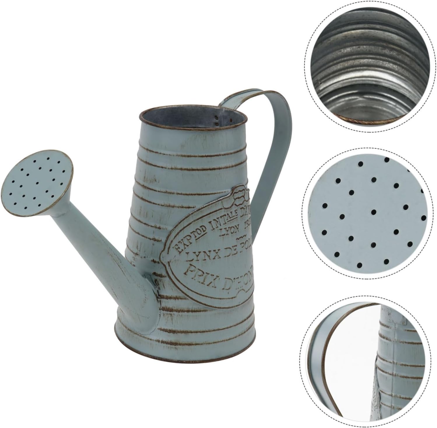 Vintage Style Iron Flower Vase for Dried Flowers