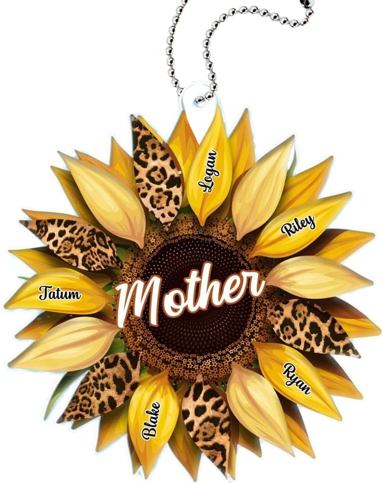 Personalized Car Hanger for Mom Grandma Auntie Nana