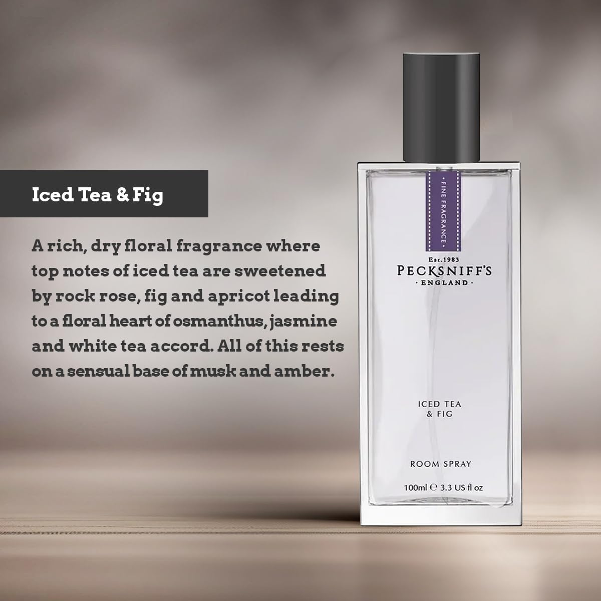 Pecksniffs Prestige Iced Tea Fig Room Spray