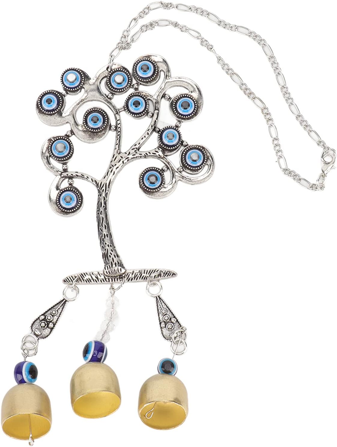 Saskate Tree Blue Evil Eye Hanging Charm Decor