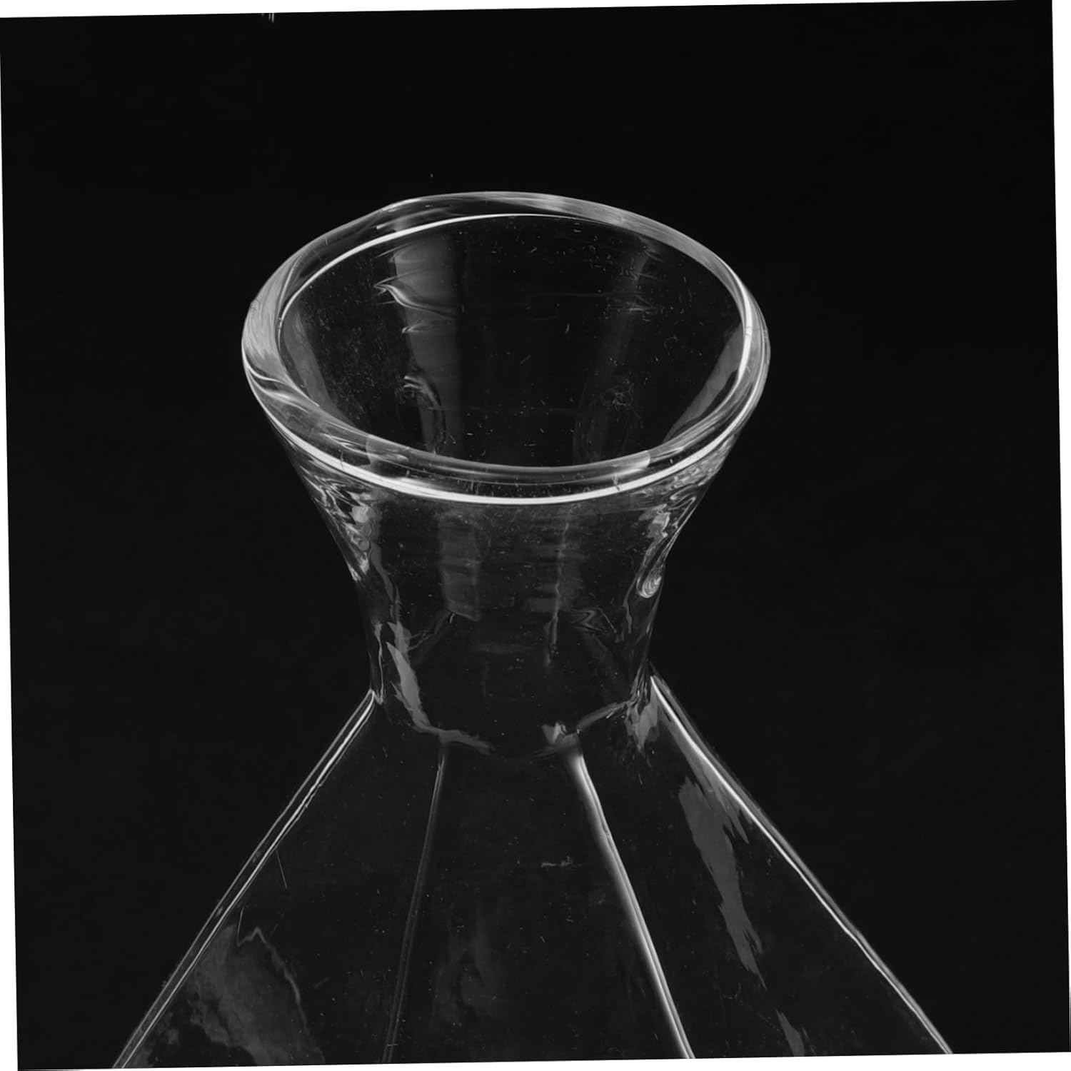 2pcs Glass Bud Vase for Plant Propagation Vintage Style Home Office Decor