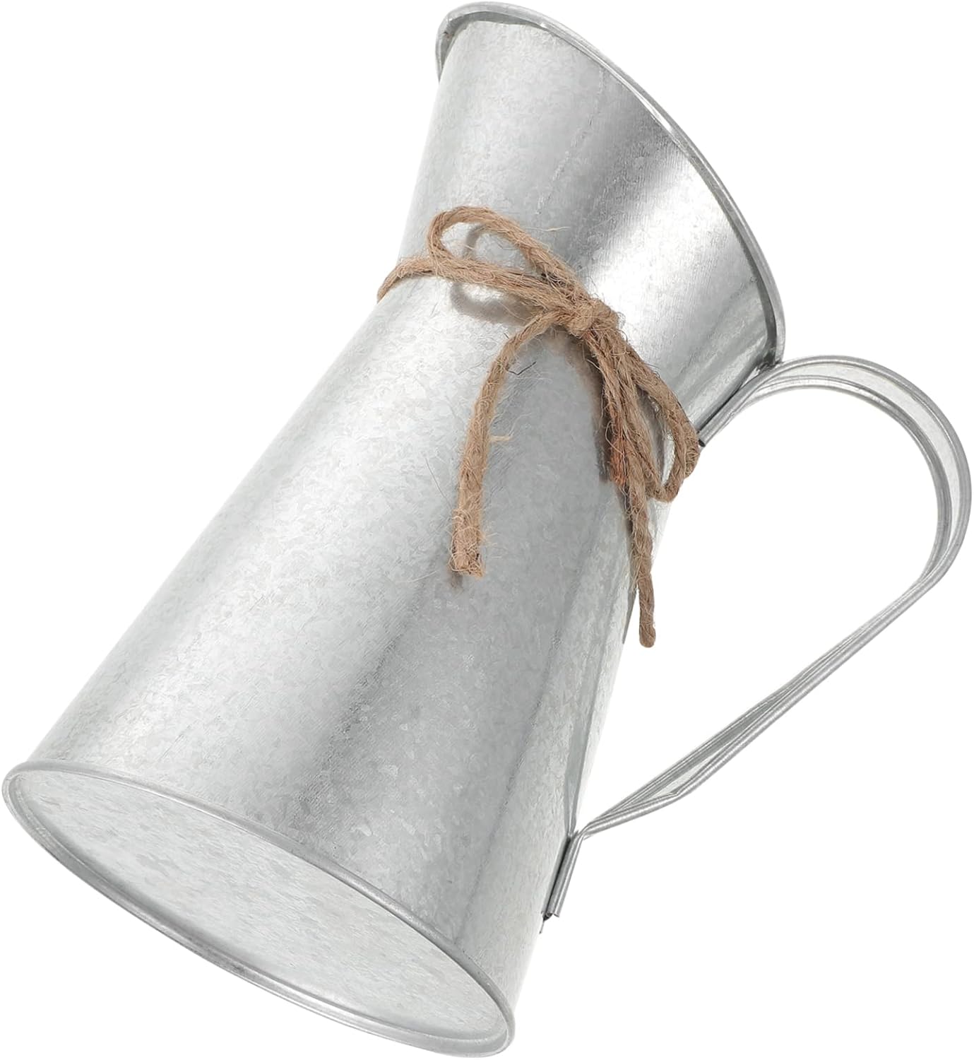 GANAZONO Vintage Iron Flower Bucket for Home Decor