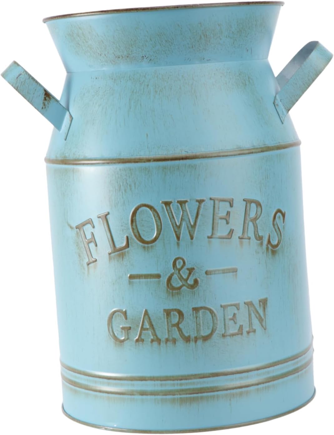 Metal Crafted Flower Vase for Bouquets and Decor
