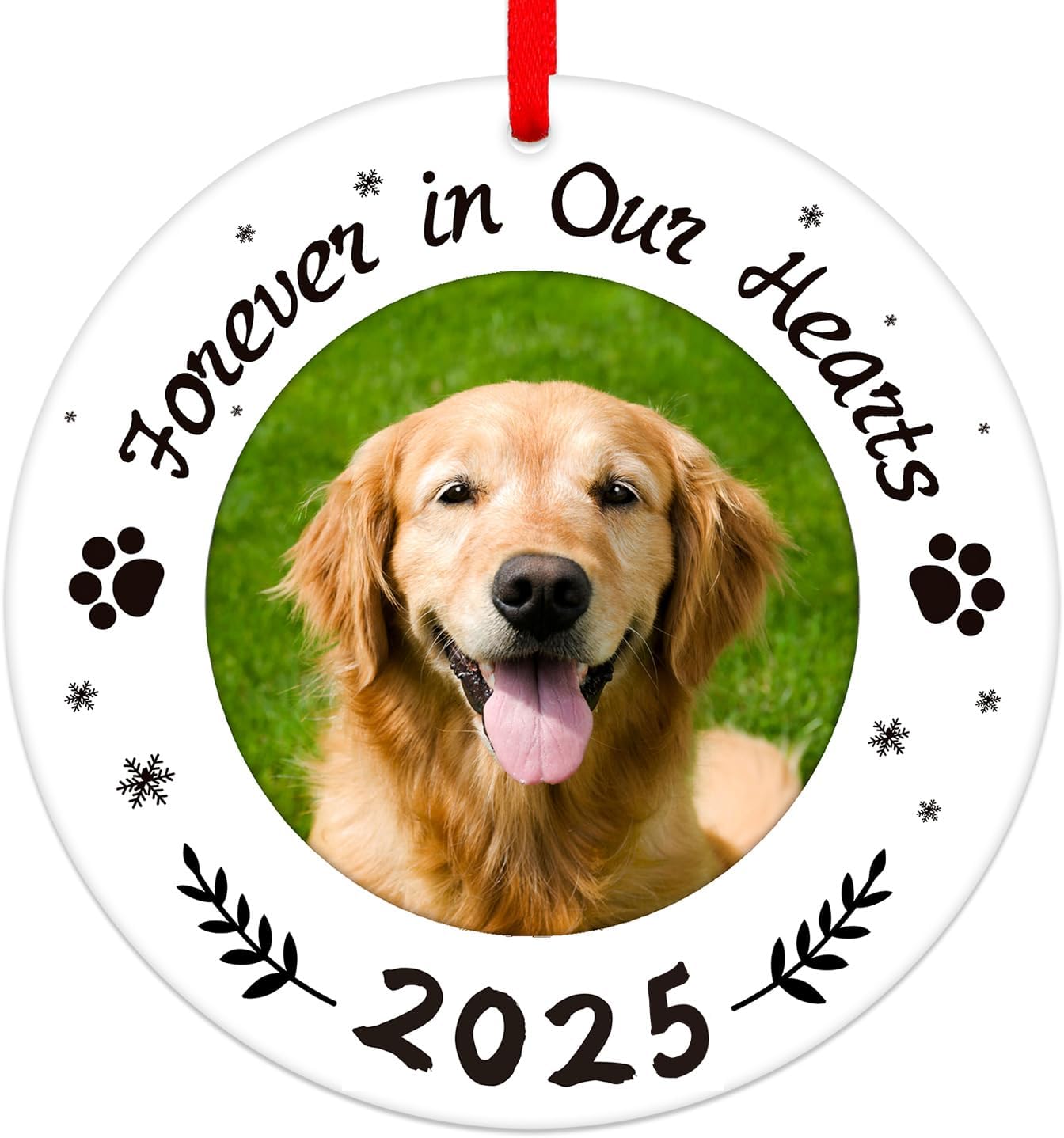 WaaHome Pet Memorial Christmas Ornament 2025