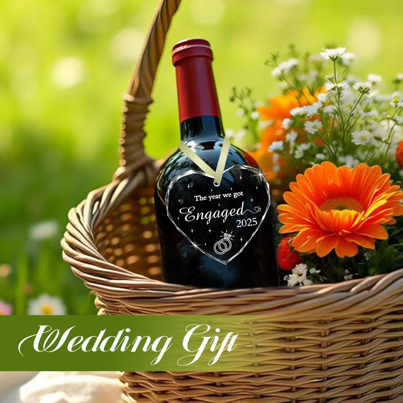 Engagement Gifts for Couples 2025 - Our First Christmas Ornament