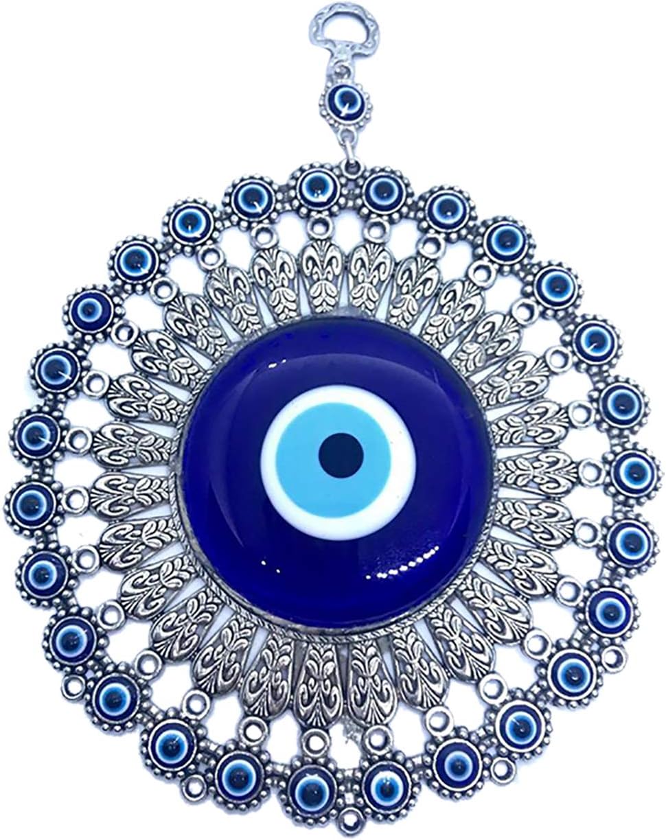 Large Blue Evil Eye Wall Hanging Decor in Box
