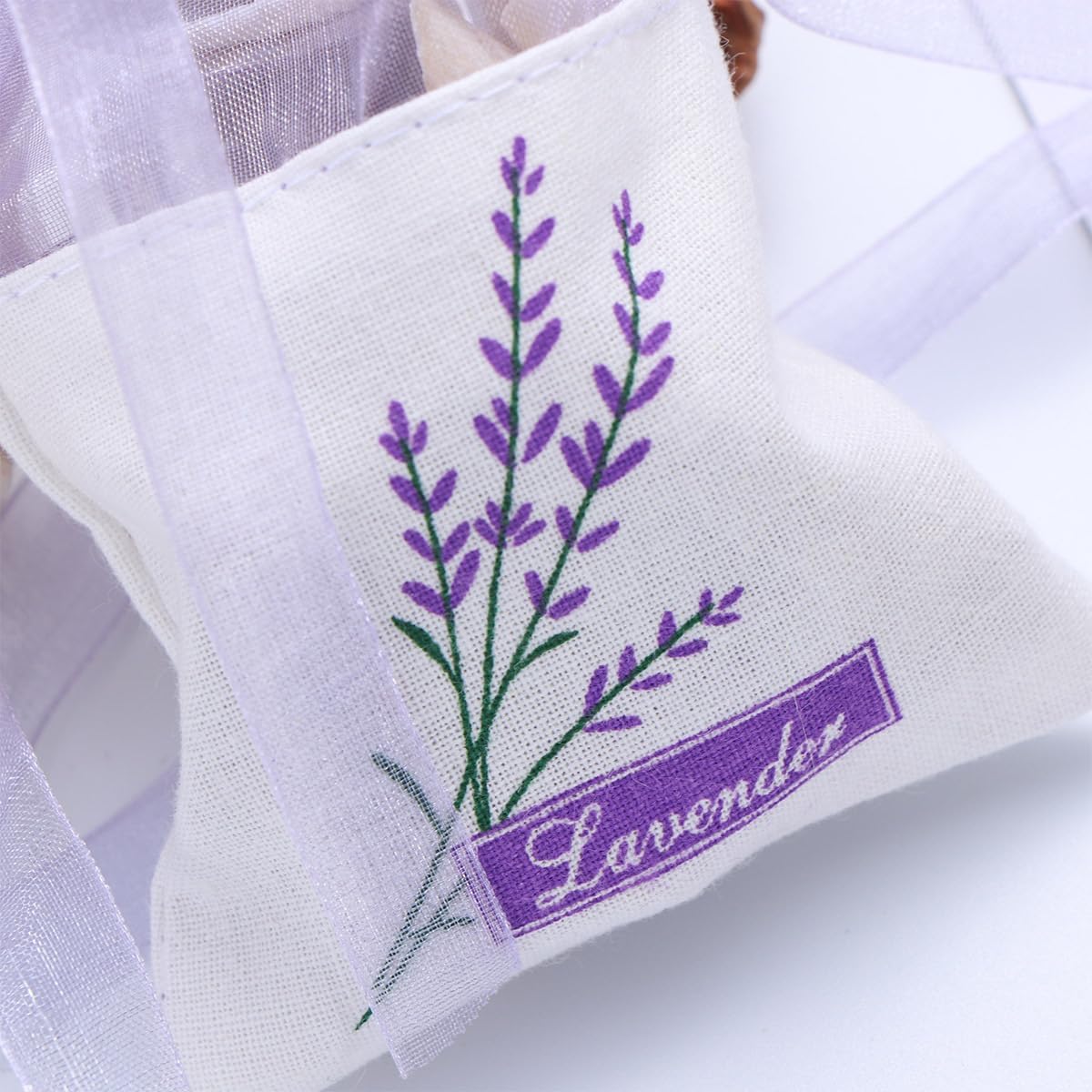 75 Pcs Lavender Scent Drawstring Jewelry Bags
