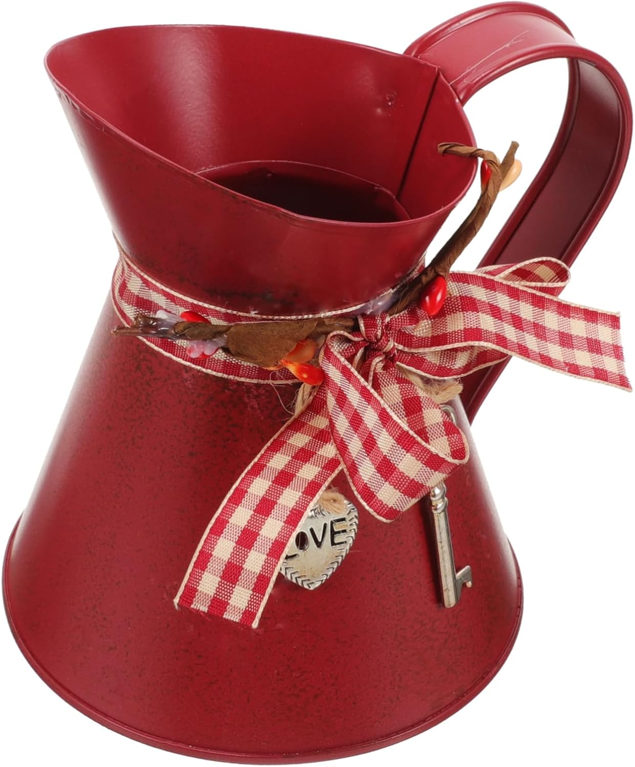 VINTORKY Rustic Bucket Flower Pot Garden Decor