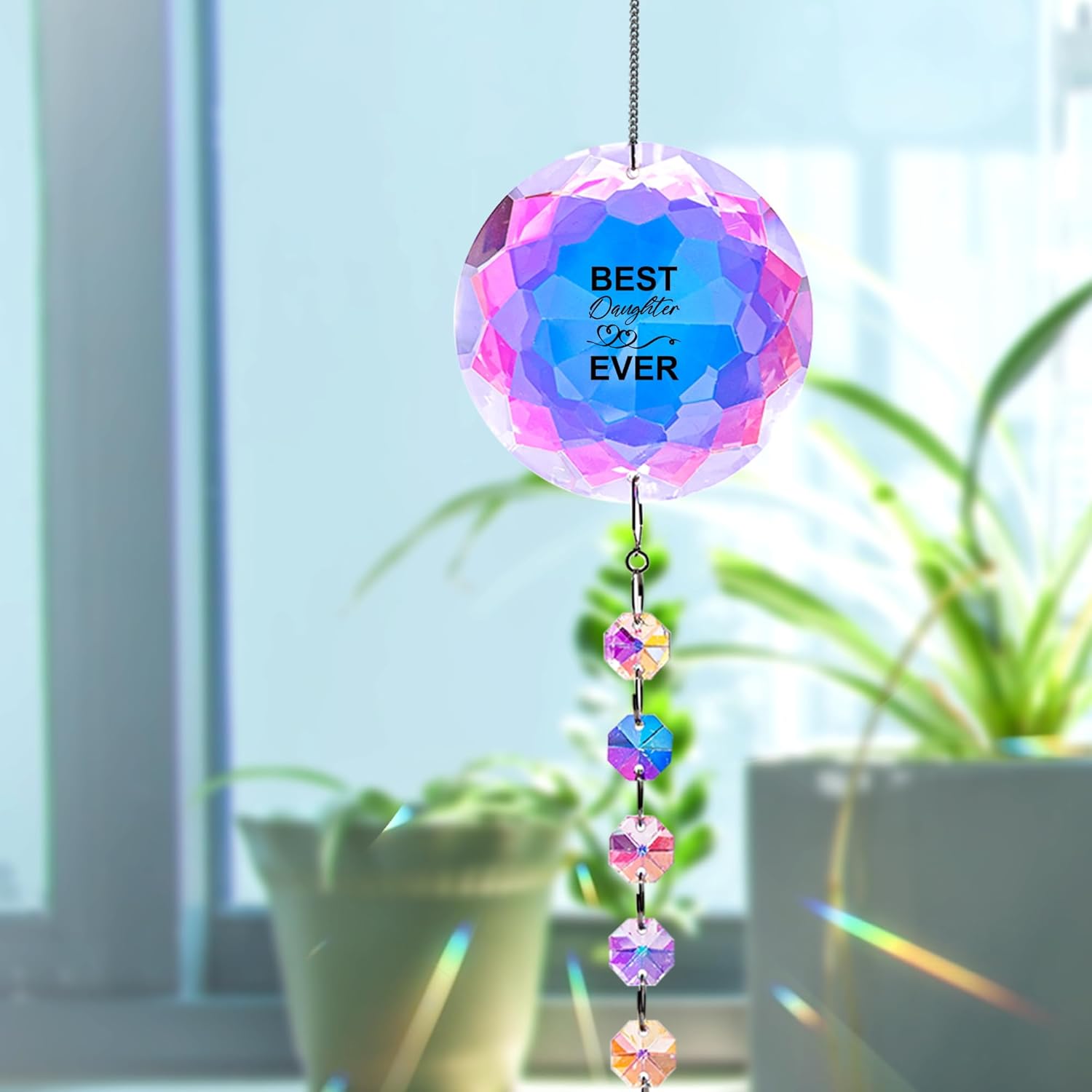 Crystal Suncatcher Gifts for Daughters - BirthdayChristmas Decor
