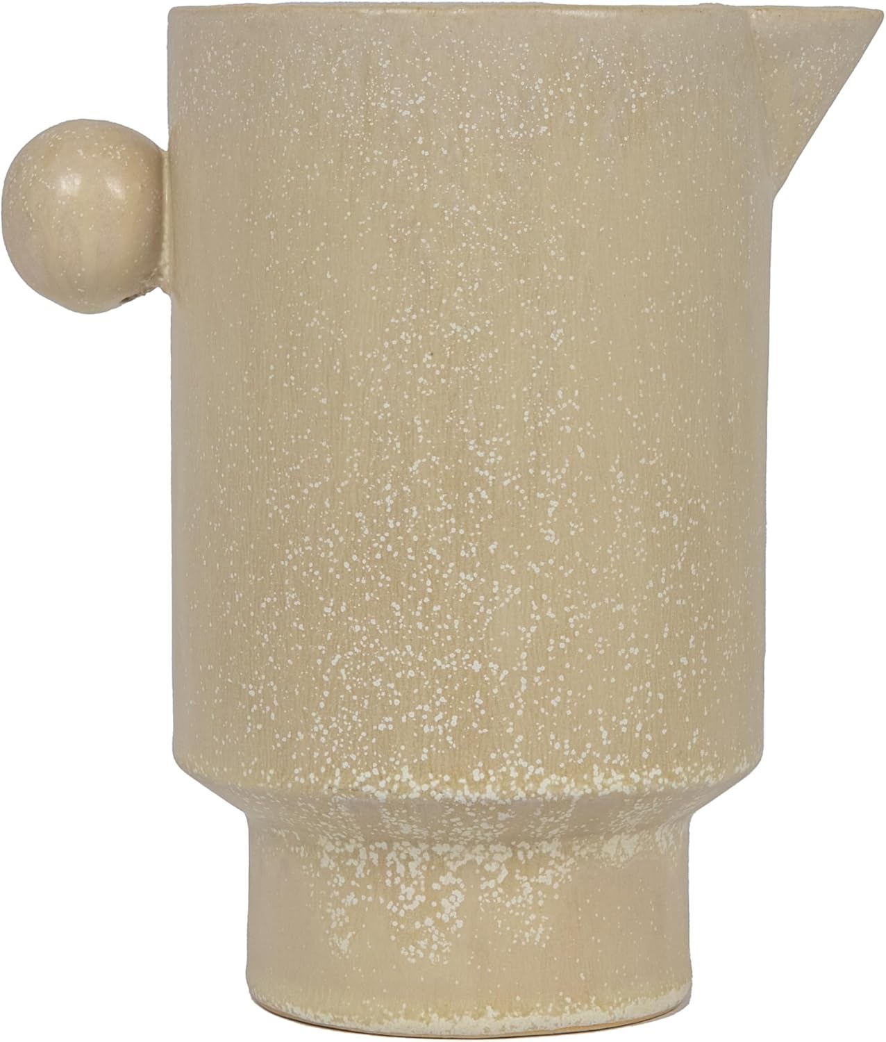Creative Co Op Modern Small Stoneware Pitcher or Vase 24 oz