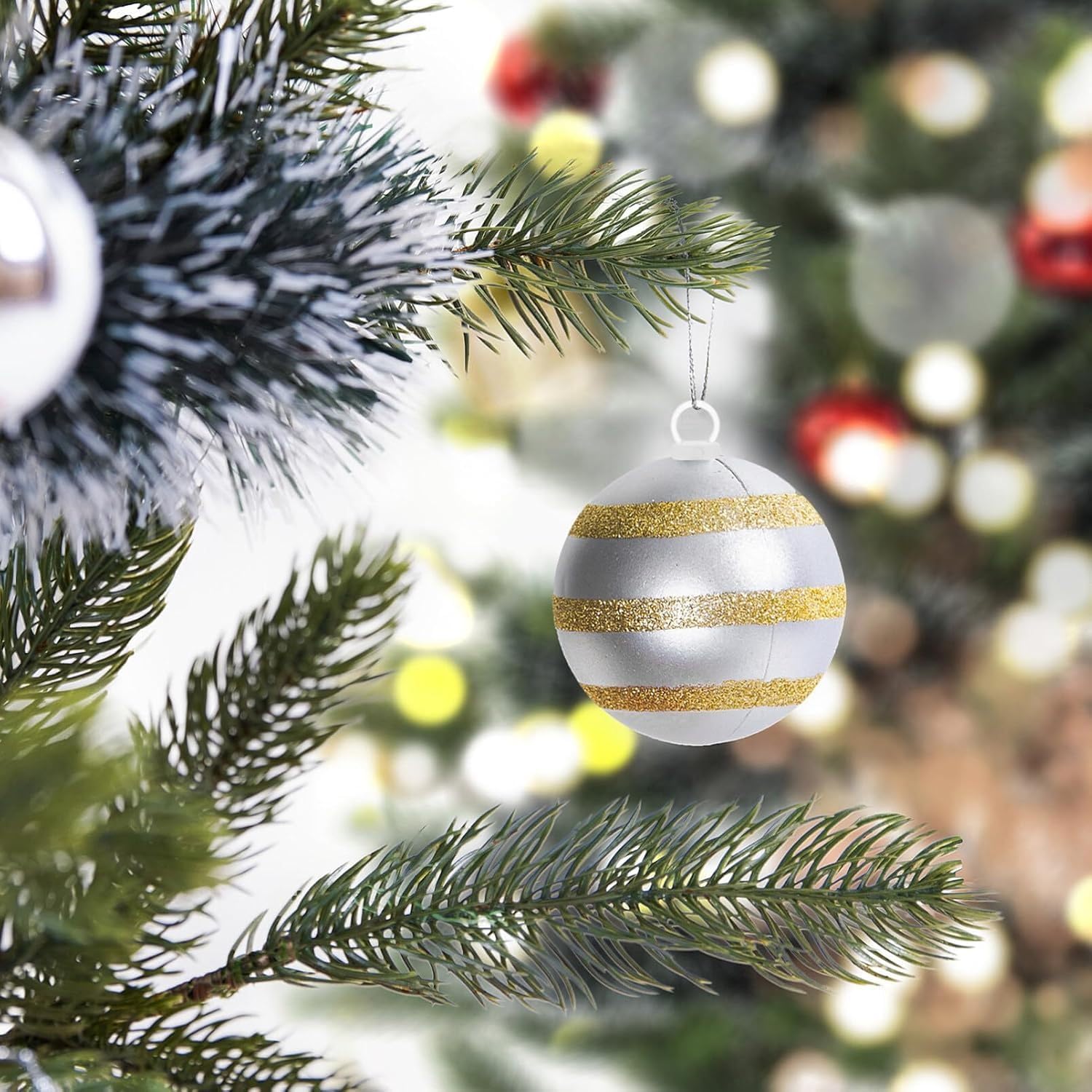 Christmas Foam Ornaments Hanger Caps 100pcs