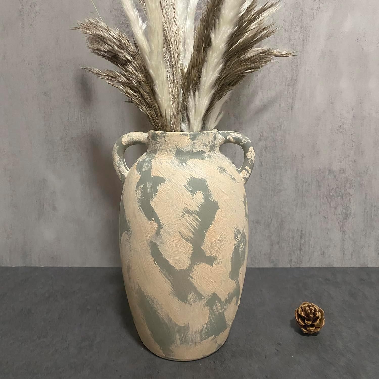 Rustic Ceramic Farmhouse Vase 98 Inch