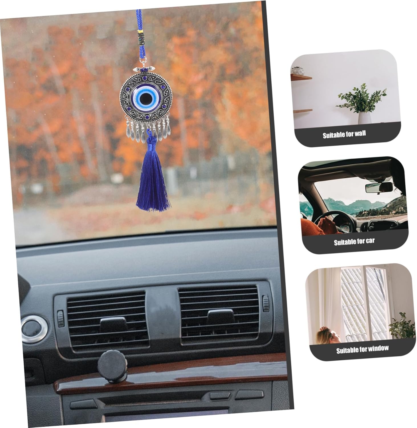 Alipis Evil Eye Car Hanging Decor