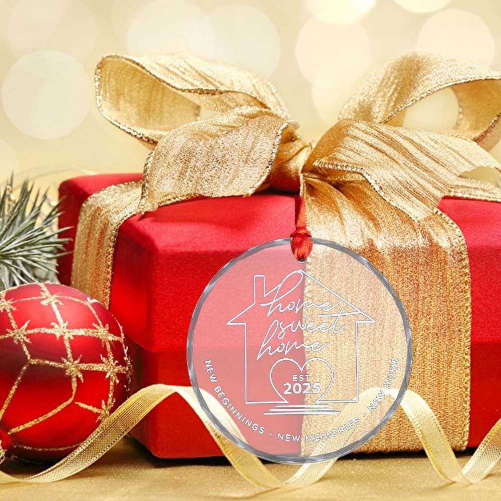 2025 New Home Acrylic Ornament Gift