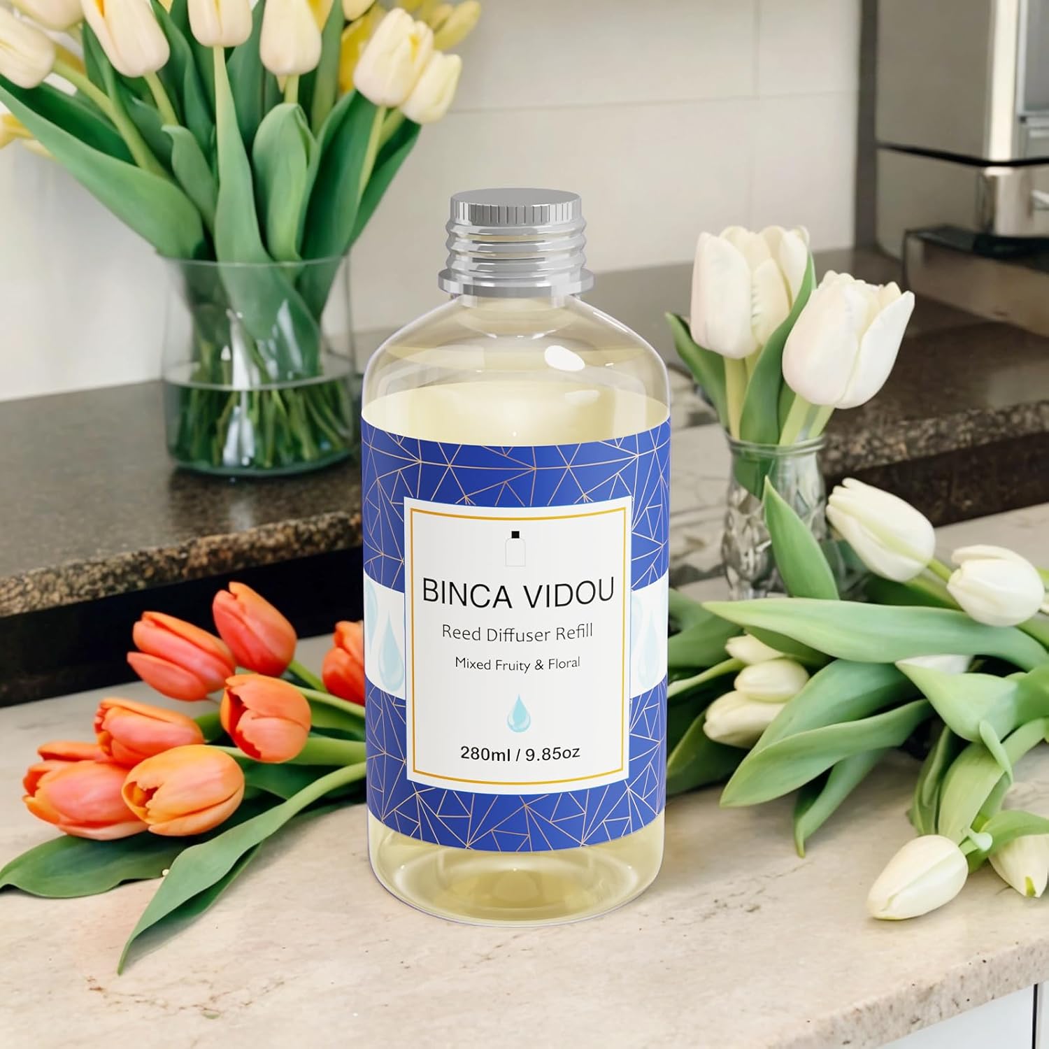 Binca Vidou Reed Diffuser Oil Refill 280ml with 12 Sticks