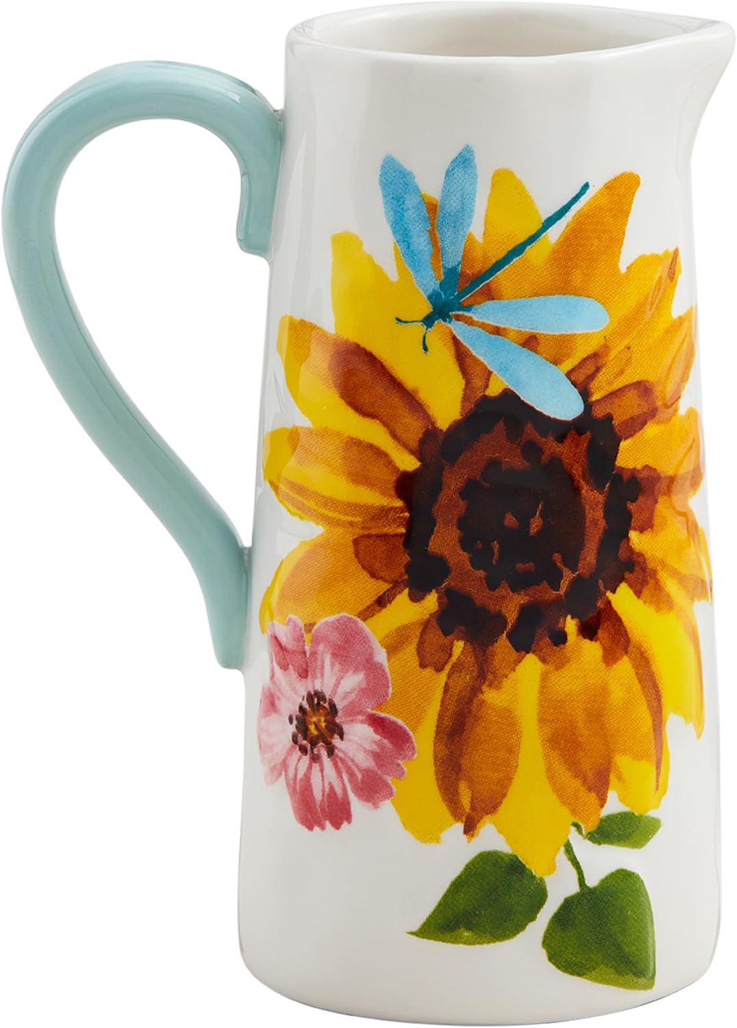 Mud Pie Large Floral Bug Bud Vase