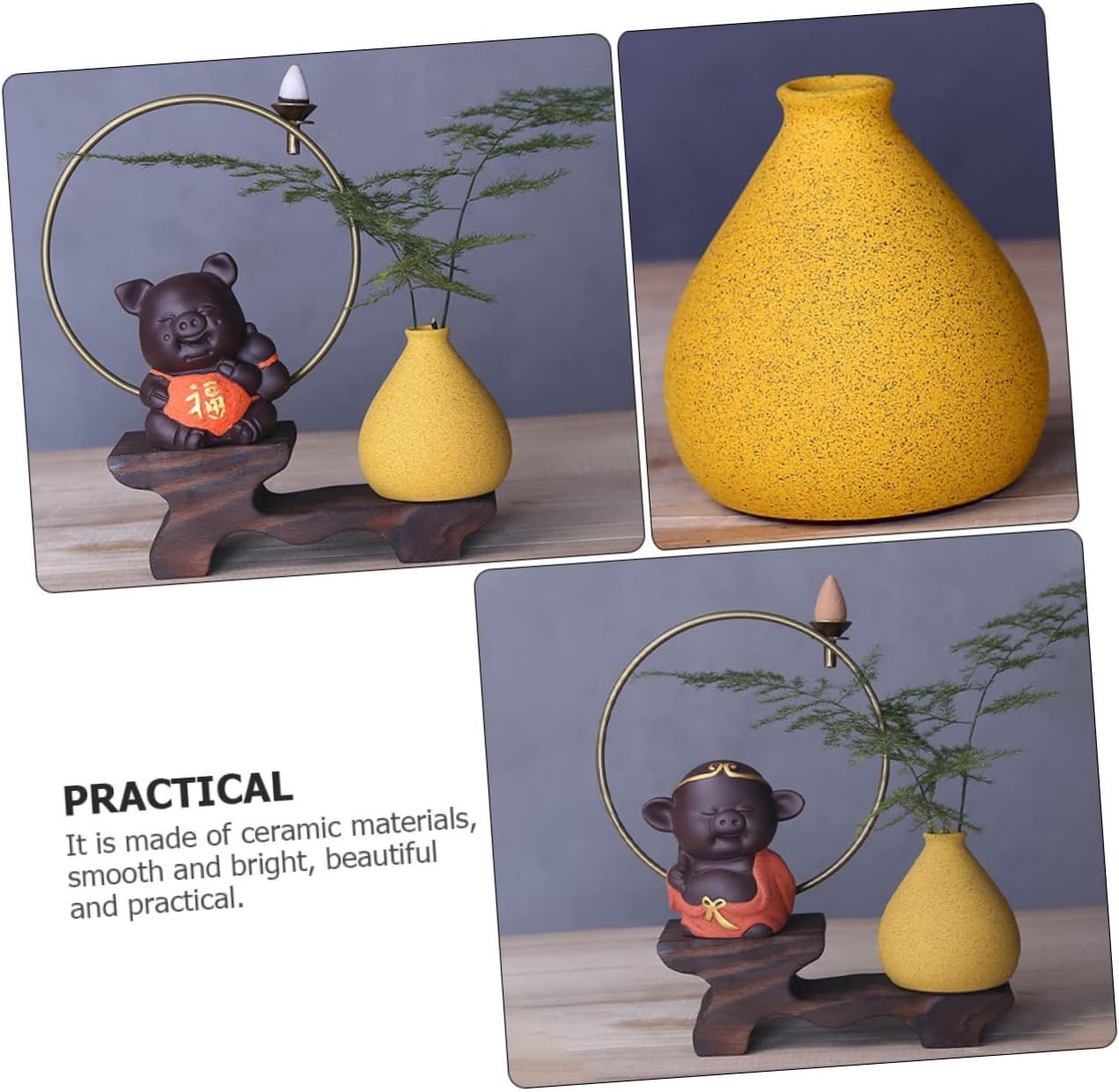 Beautiful Home Adornment Ceramic Flower Vase Set
