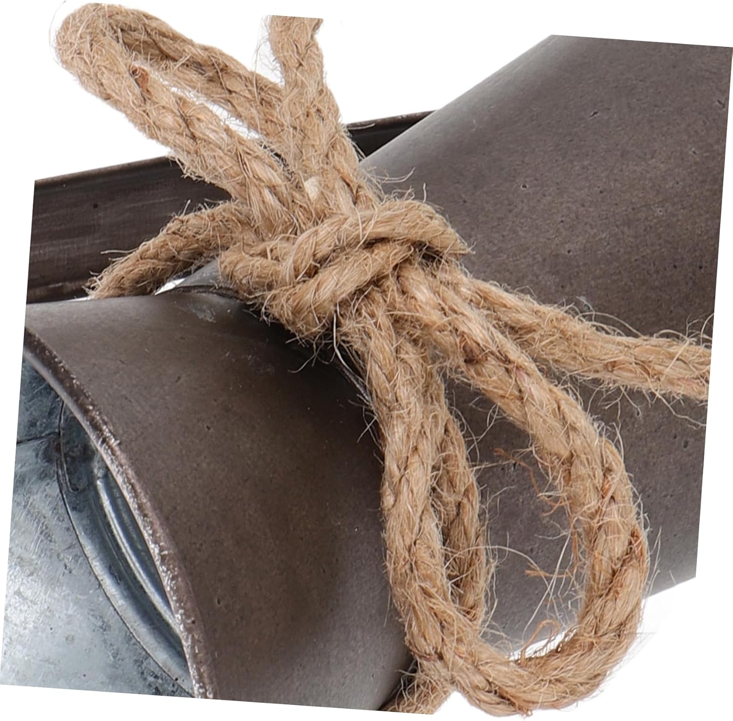 Retro Decorative Metal Flower Vase for Home and Outdoor Use