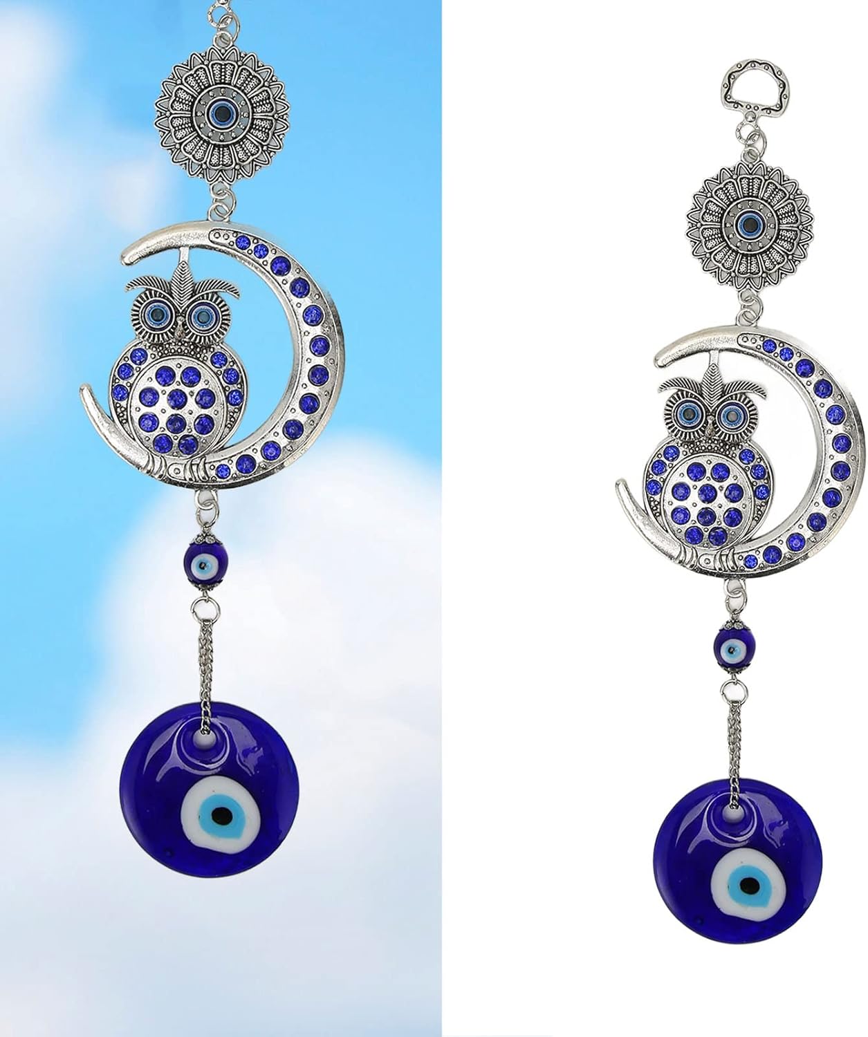 Pssopp Blue Evil Eye Charm Hanging Ornament