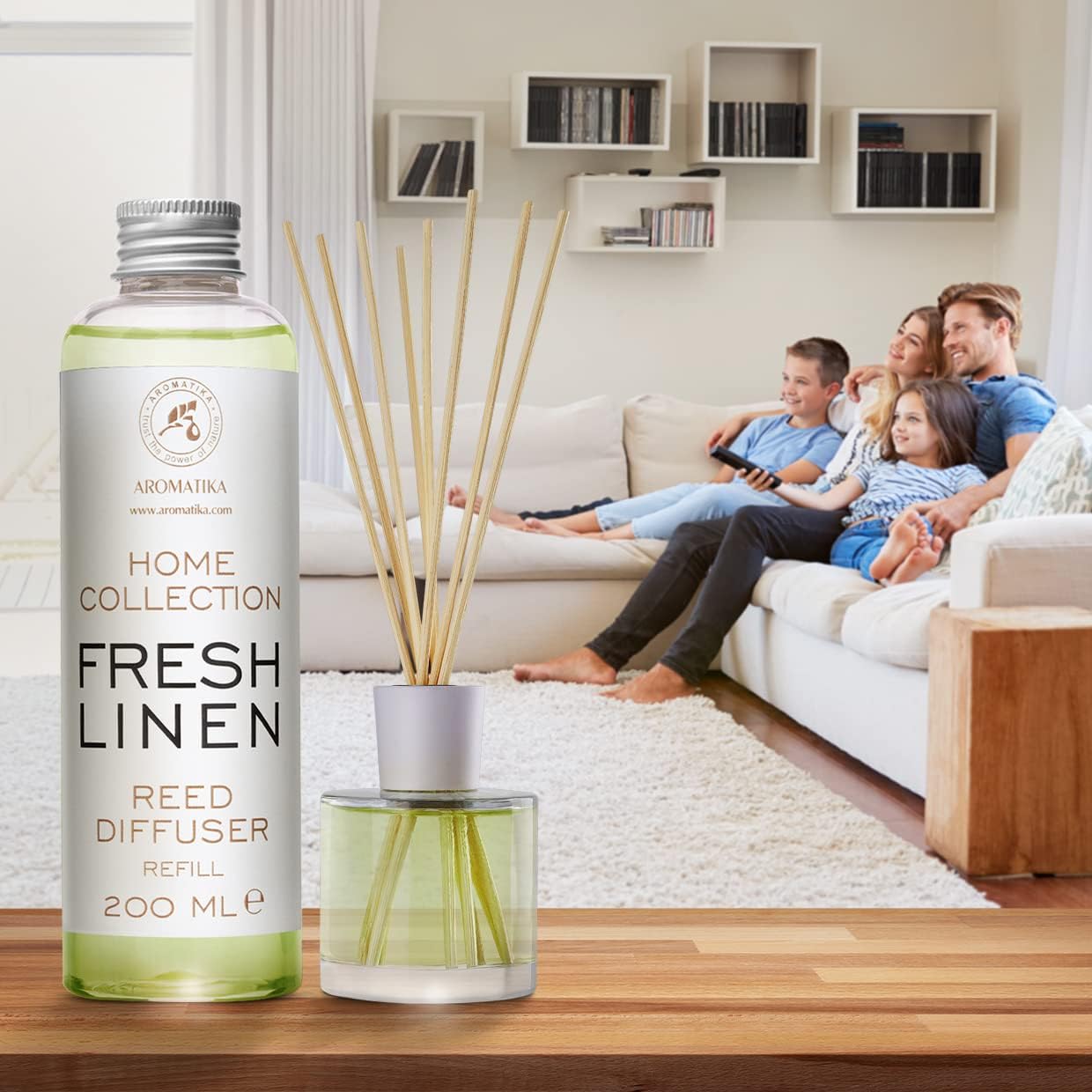 Fresh Linen Reed Diffuser Refill 68 Fl Oz