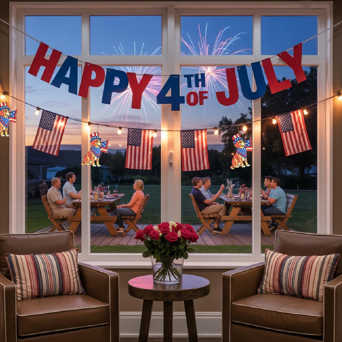 4th of July Patriot Decor for Beagle Lovers