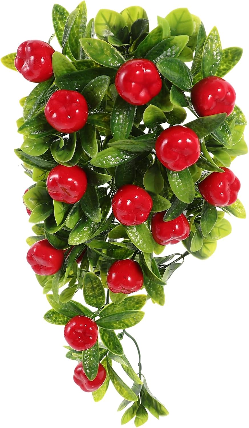 SEWACC Artificial Lemon Teardrop Wreath for Home Decor