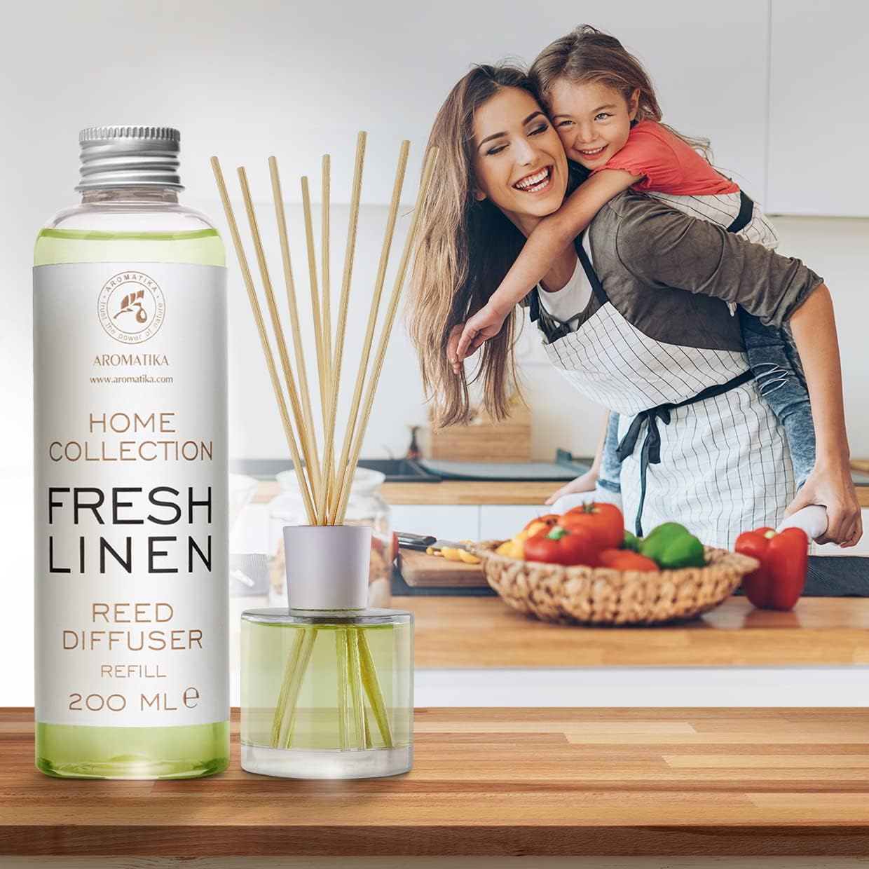 Fresh Linen Reed Diffuser Refill 68 Fl Oz