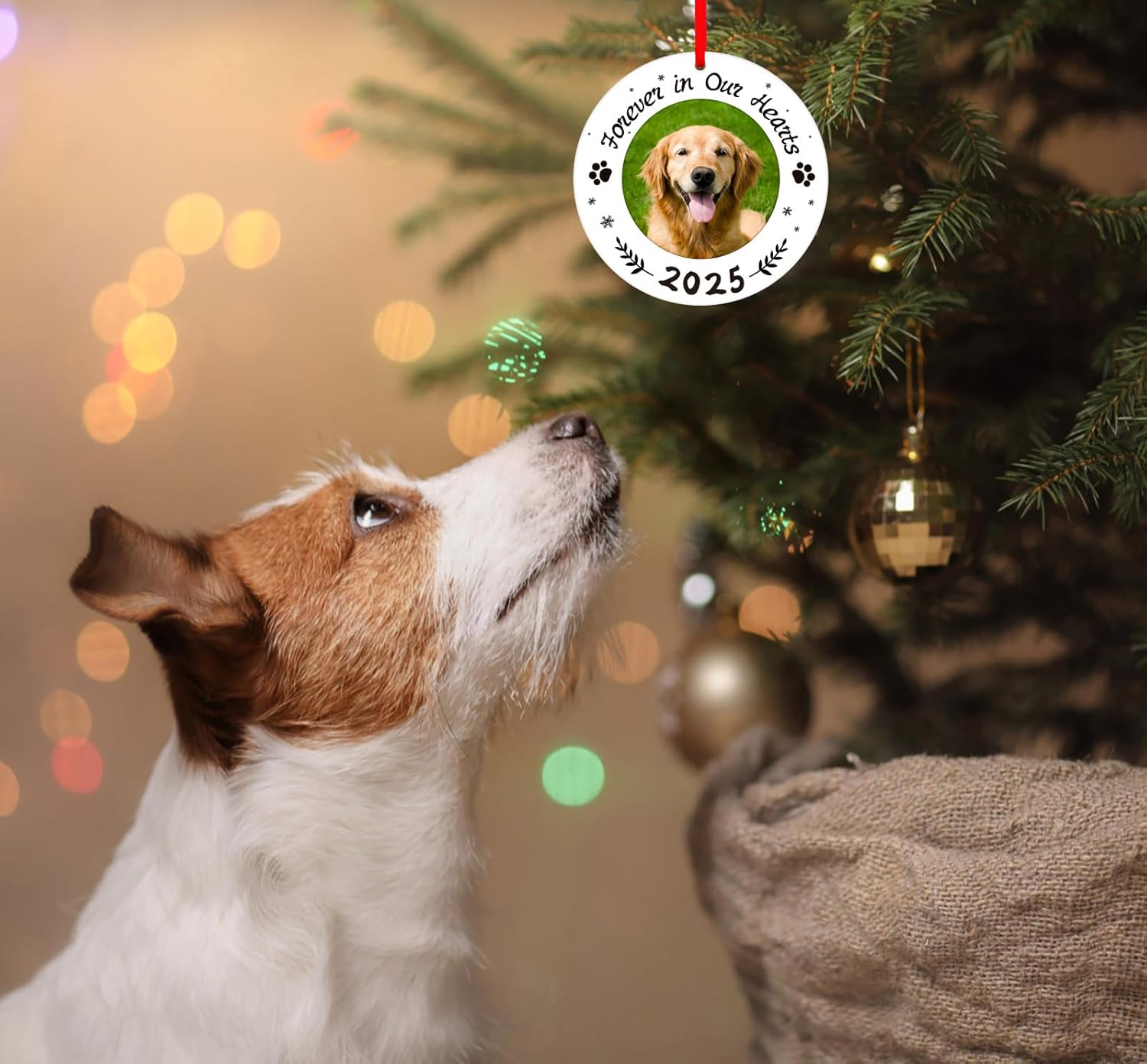 WaaHome Pet Memorial Christmas Ornament 2025