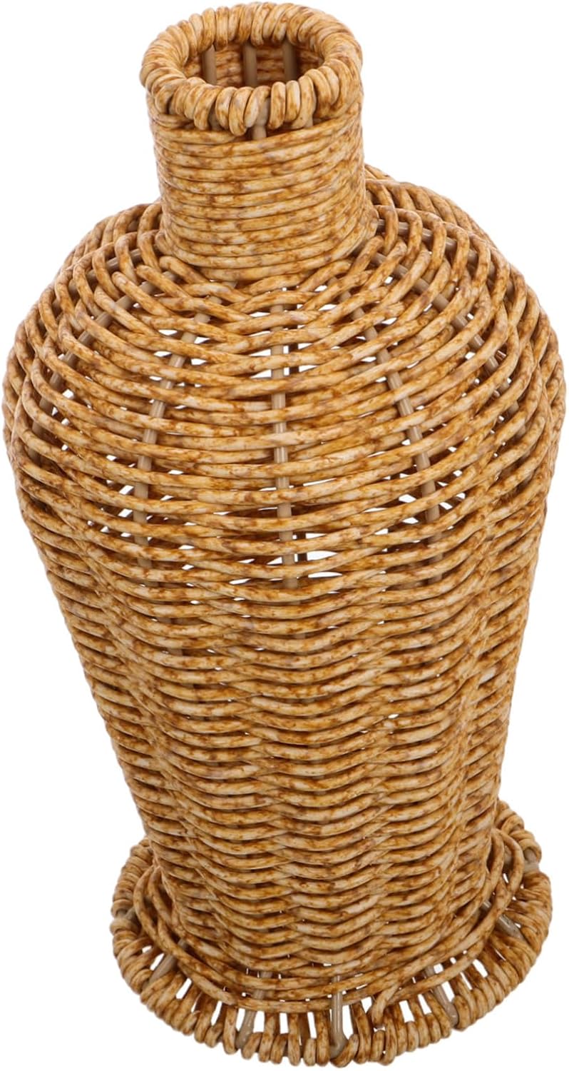 Modern Floral Vase Imitation Rattan Wedding Centerpiece