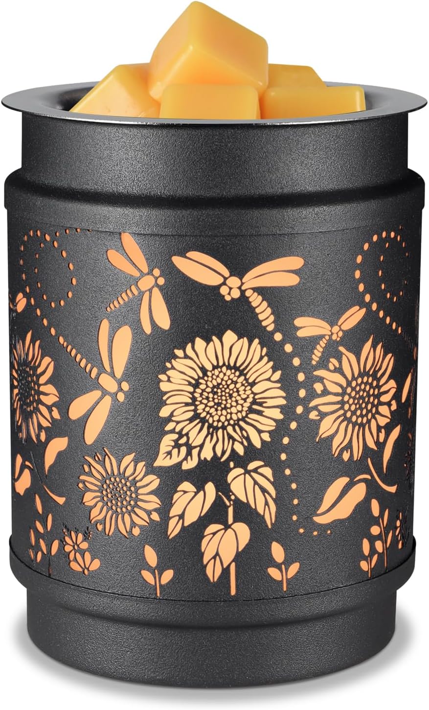 Kobodon Wax Melt Warmer Metal 2 in 1 Scented Candle Oil Burner