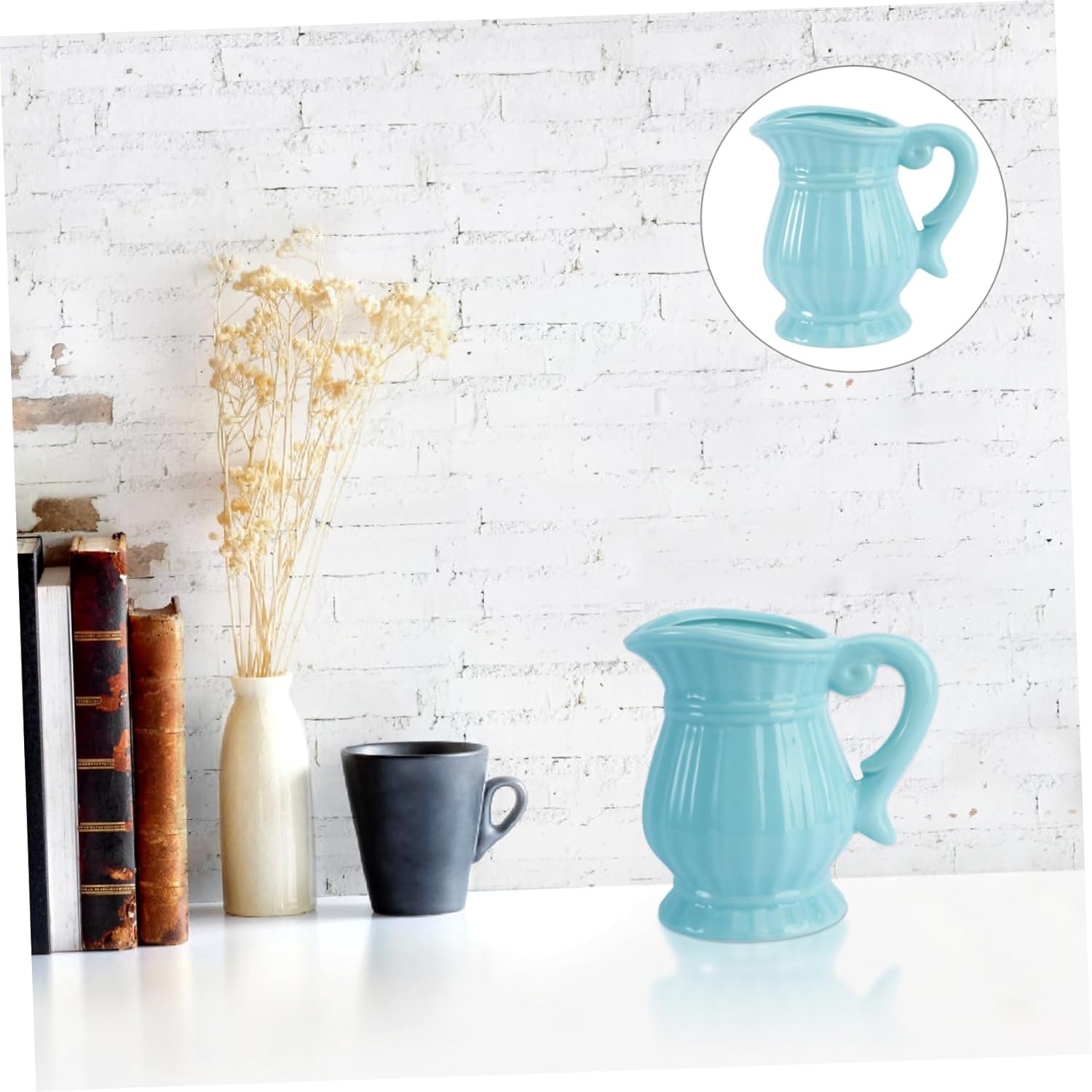 Artistic Flower Bottle Ceramic Decorative Vase for Centerpieces