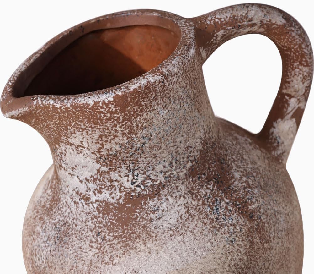 Rustic Farmhouse Ceramic Vase 81 Inch Tall