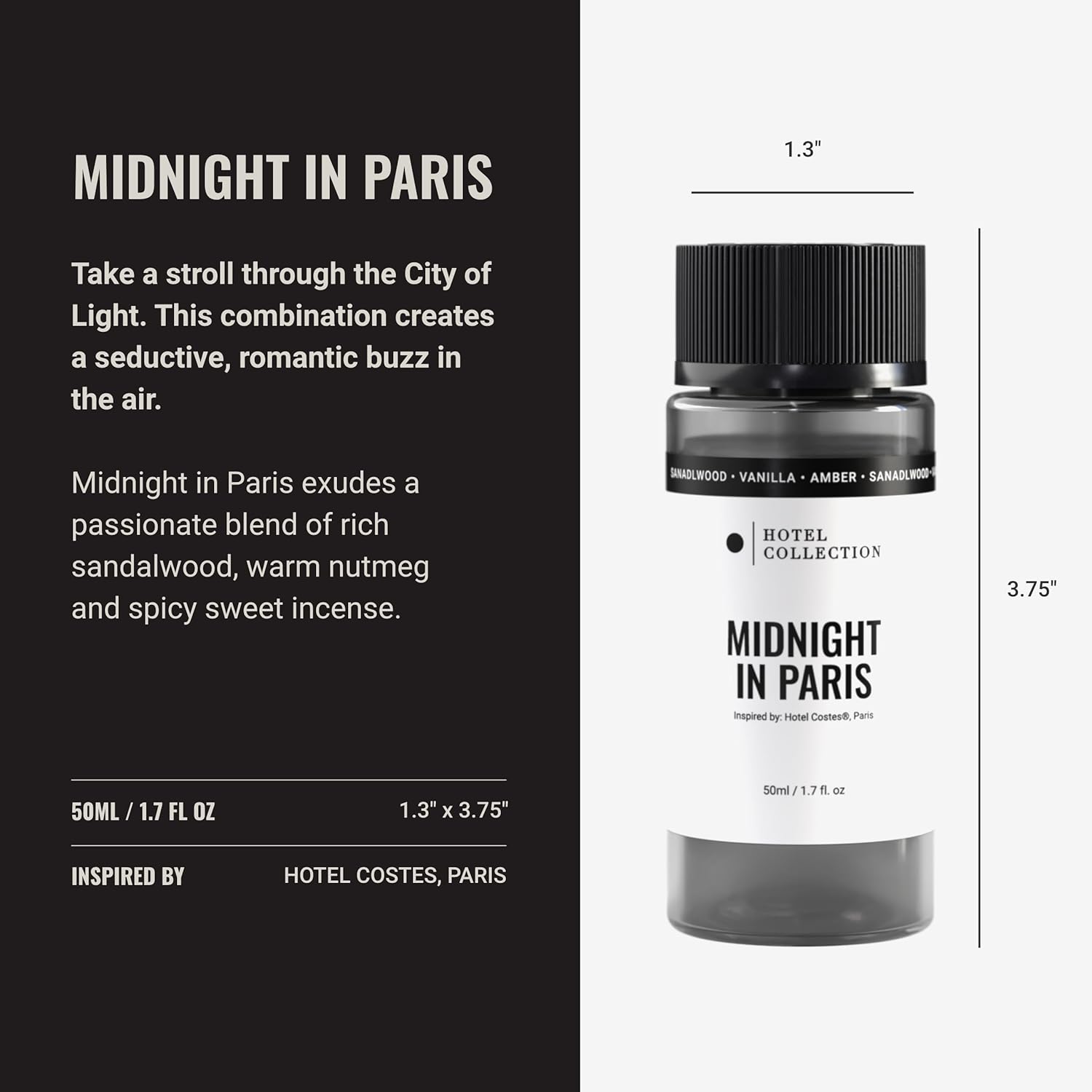 Hotel Collection Midnight in Paris Diffuser Oil - 50mL