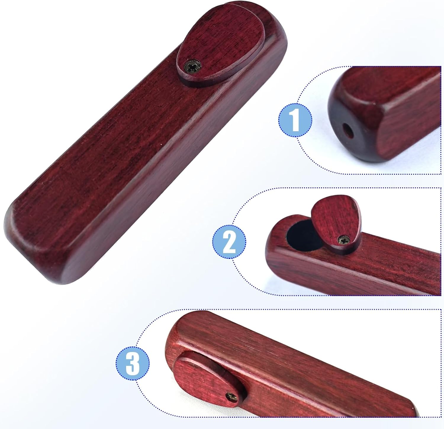 Exquisite Tubular Wooden Handmade Hanging Ornament