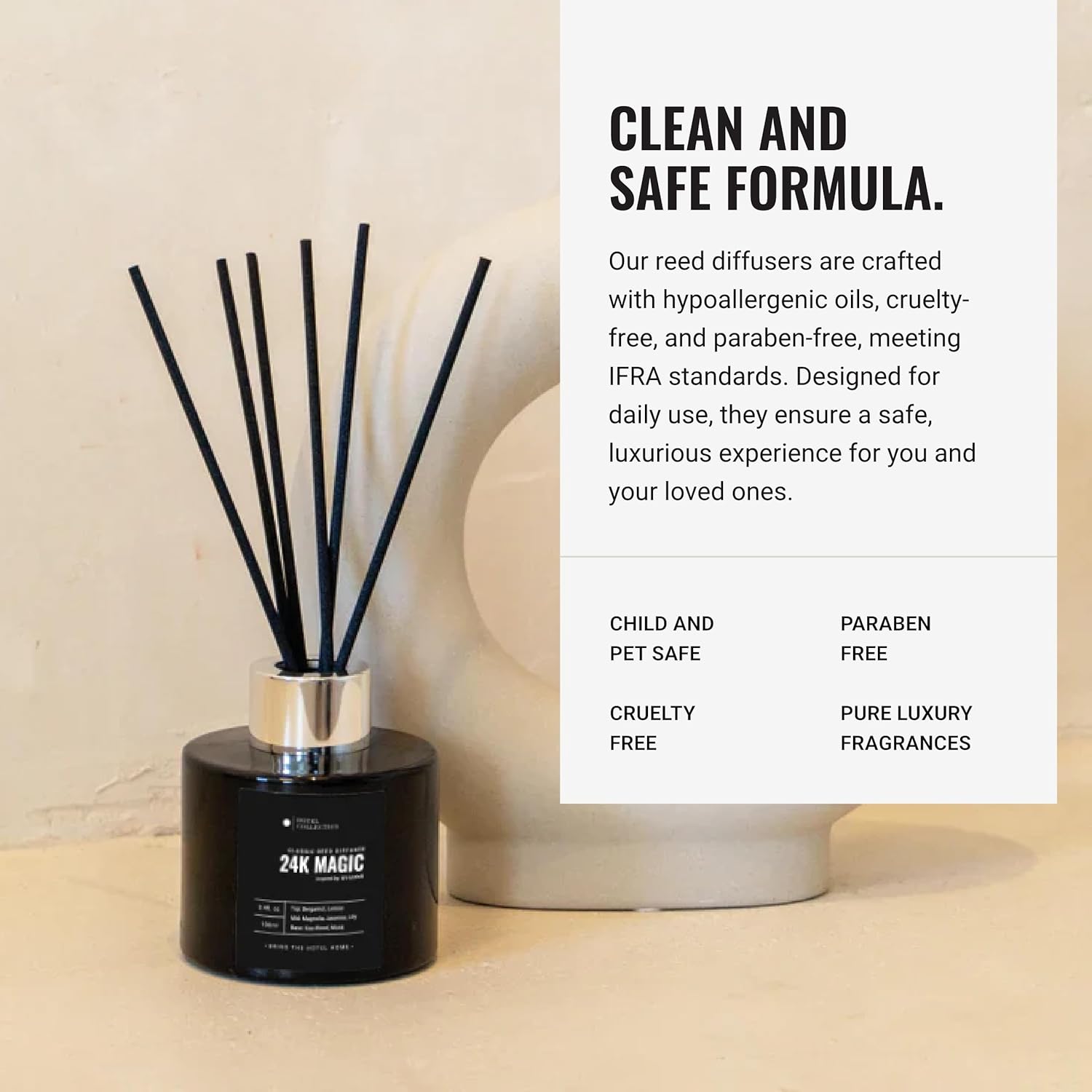 Hotel Collection Midnight in Paris Reed Diffuser Oil Blend